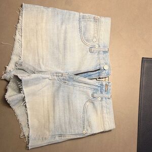 Madewell Light Wash Jean Shorts